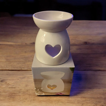 Heart Cut~Out Wax Melt Burner